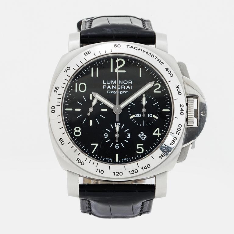 OFFICINE PANERAI, Luminor Daylight, chronograph, wristwatch, 44 mm.