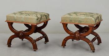 PALLAR, ett par, 1800-talets andra hälft.