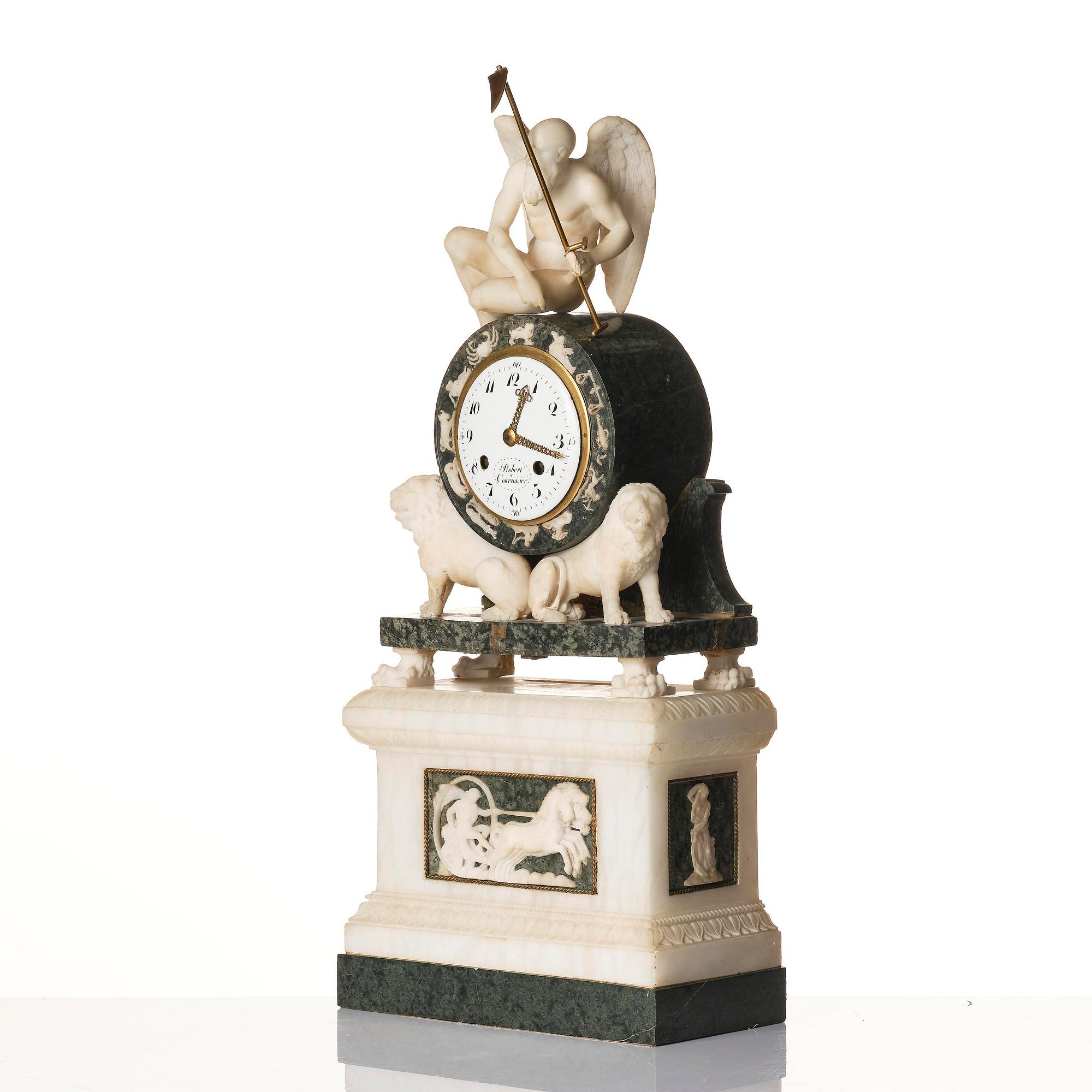 Bordsur, av Robert & Courvoisier (firma verksam i Chaux-de-Fonds, Schweiz, 1781-1811), Empire.