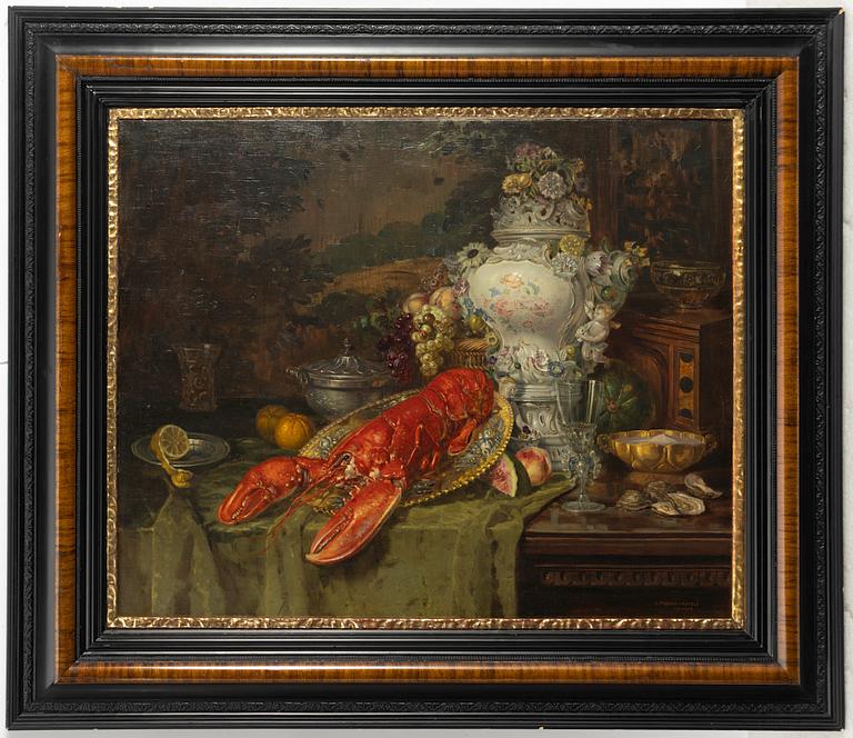Carl Thoma-Höfele, Still Life with Lobster.