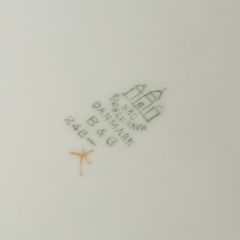 TALLRIKAR, 18 stycken, Bing & Gröndahl, Köpenhamn, 1900-talets andra hälft.