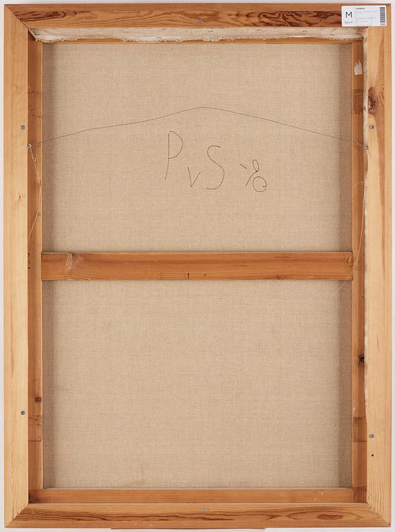 Philip von Schantz, Still life with painting and frame.