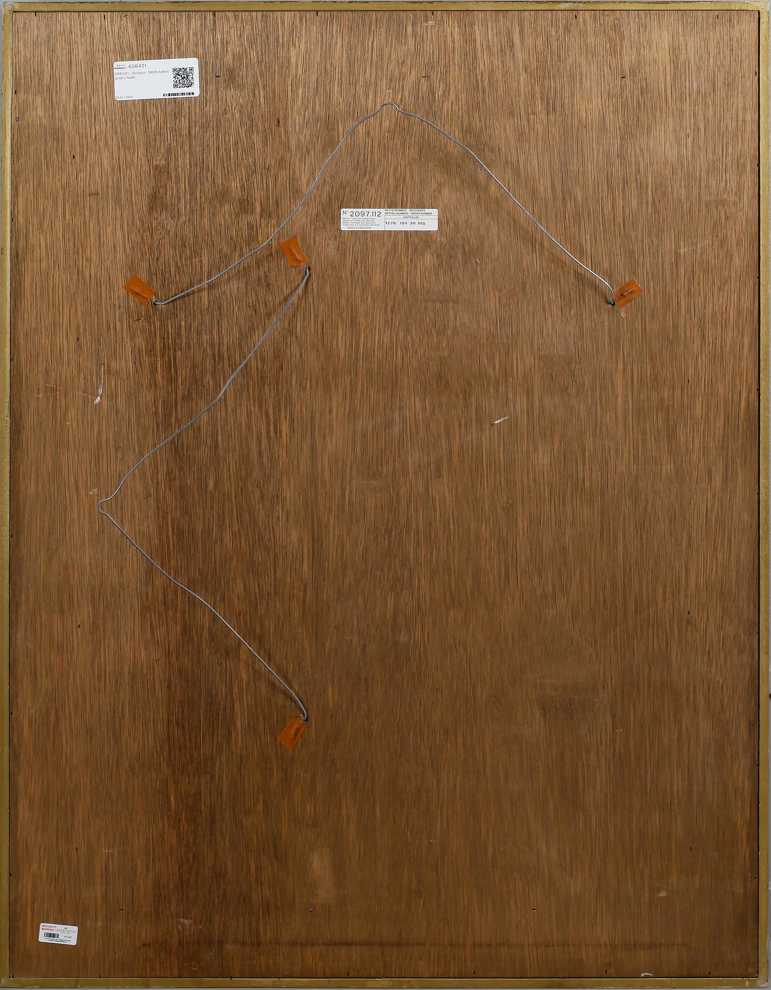 SPEGEL, Belgien, 1900-talets andra hälft.