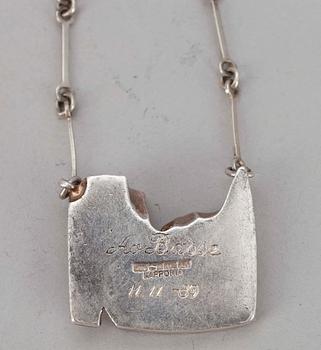 HALSBAND, silver, Lapponia, 1988. Tot ca 17 g.