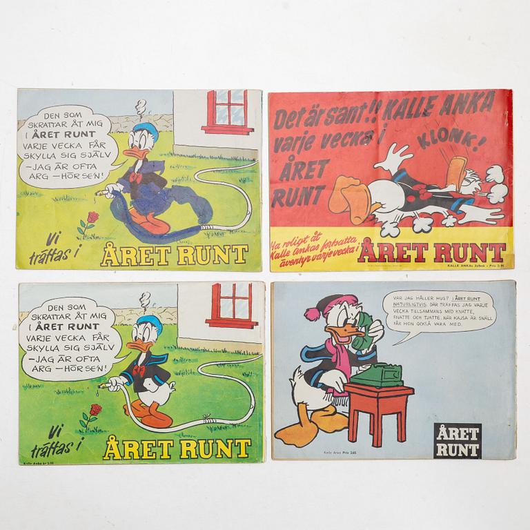Comic books, 11 items, including “Snow White and the Seven Dwarfs” and “Donald Duck’s Christmas Book”, 1947–1962.