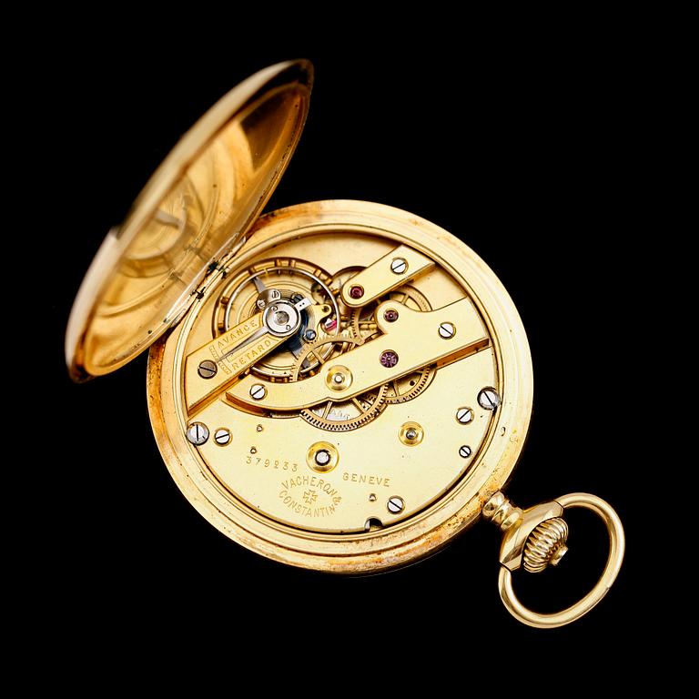 FICKUR, 18 k guld, Vacheron & Constantin, Genève. Total vikt inkl ur 94 g.