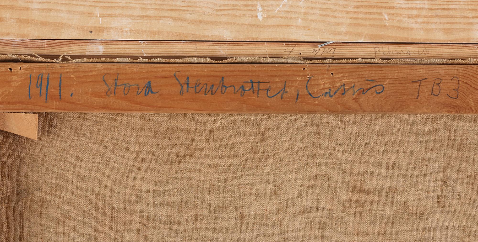 Isaac Grünewald, "Stora stenbrottet II, Cassis".