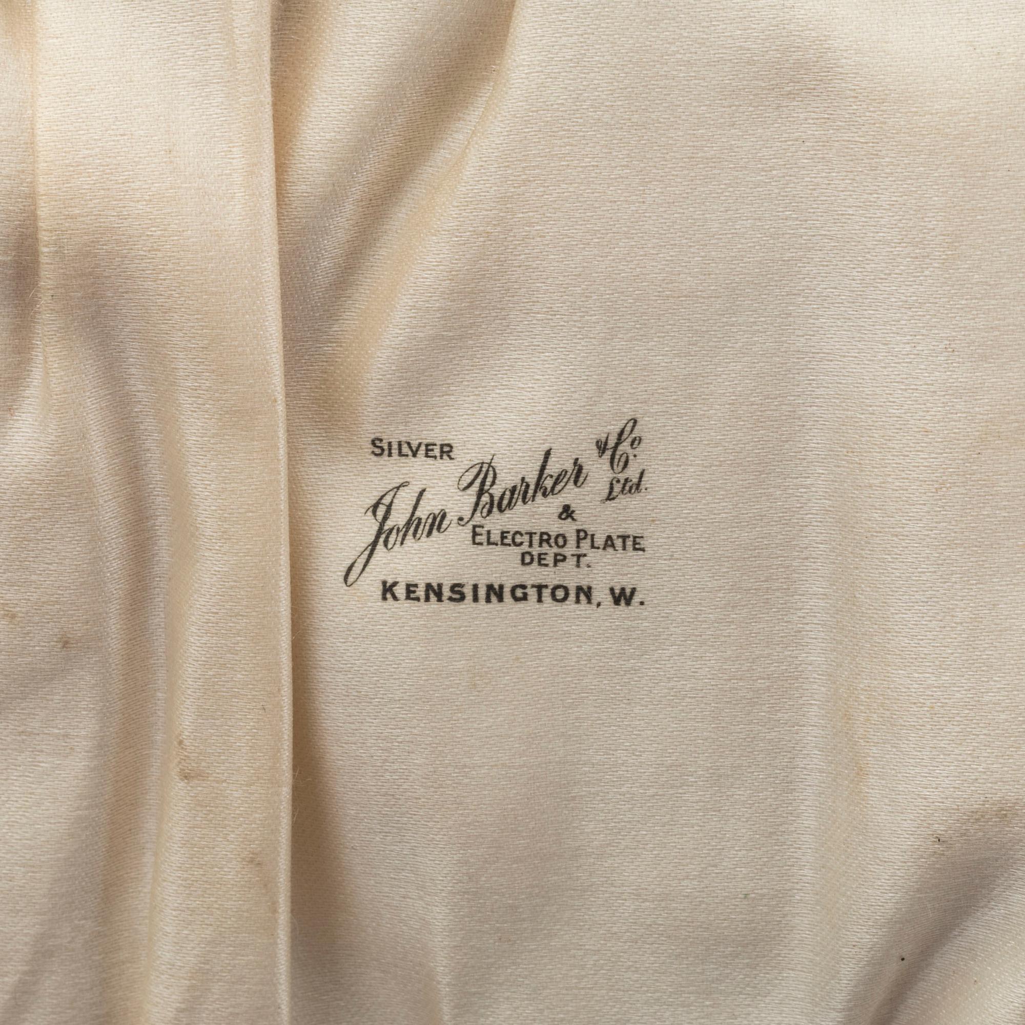 TOILETTSET 5 dlr silver och sköldpadd Birmingham 1920-tal.