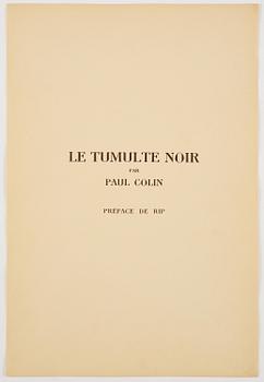 Paul Colin, "Le Tumulte Noir".