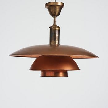 Poul Henningsen, a 'PH-4½/4' pendant, Louis Poulsen, Denmark ca 1933.