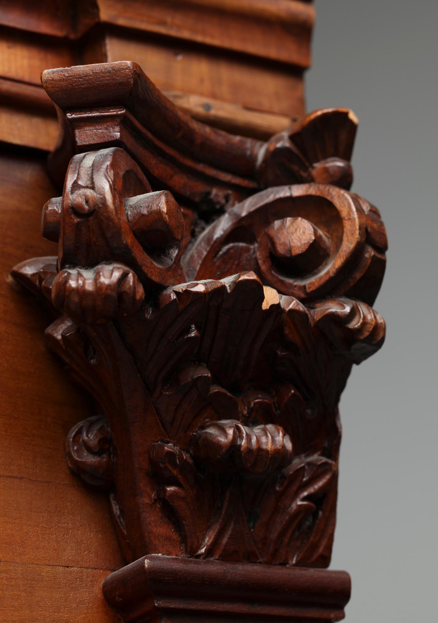 SALSSKÅP, rokoko, mellaneuropa 1700-talets andra hälft.