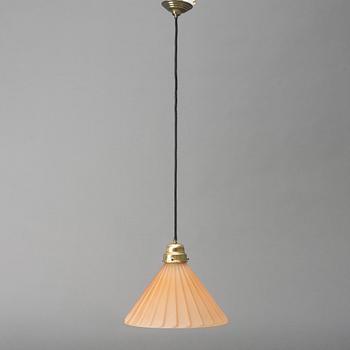 Arvid Böhlmarks Lampfabrik, taklampa, Stockholm, 1930-tal.