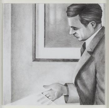 CARL HAMMOUD, drawing signed and dated 2007 on verso.