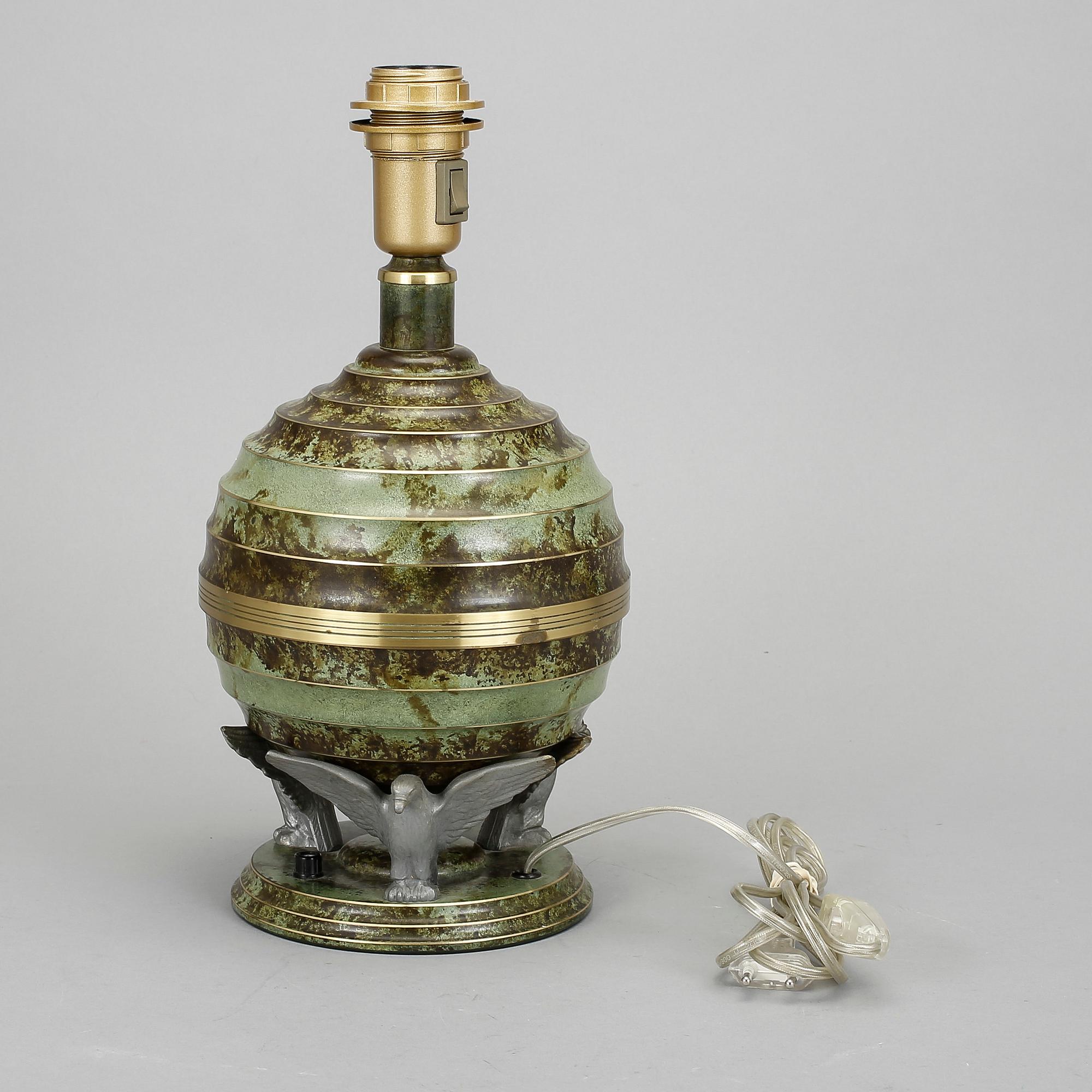 BORDSLAMPA, 1930/40-tal.