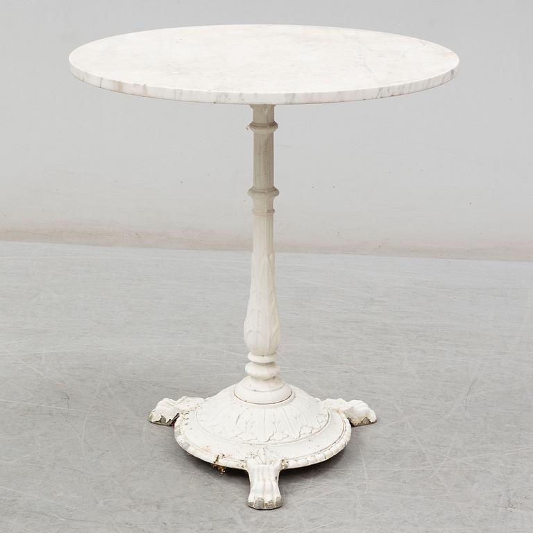 TRÄDGÅRDSBORD, Byraums Bruk, 1900-talets andra hälft.