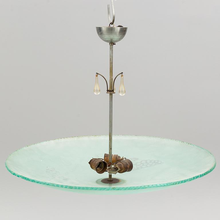 Ceiling lamp, first half of the 20th century.