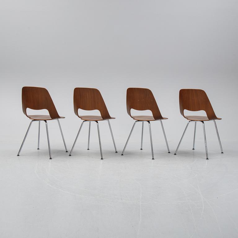 ALFREDO HÄBERLI, four 'Jill' chairs, Vitra, 2012.