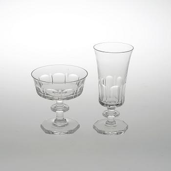 CHAMPAGNE- OCH VINGLAS, 24, "Hamra", Elis Bergh, Kosta.