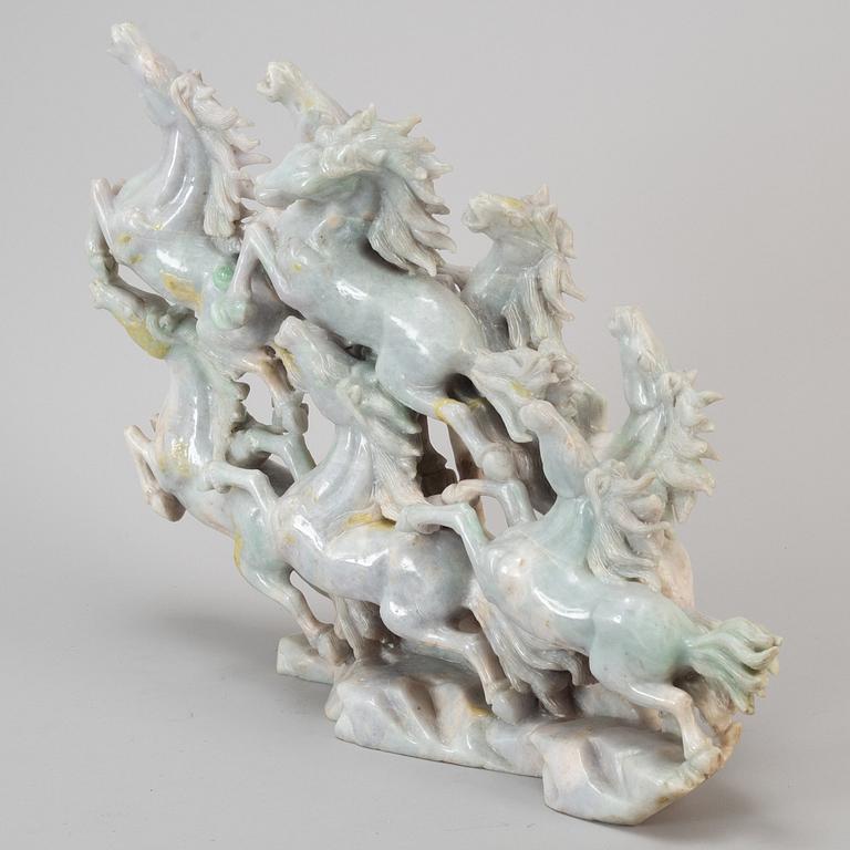 A Chinese carved sculpture, 20th century.