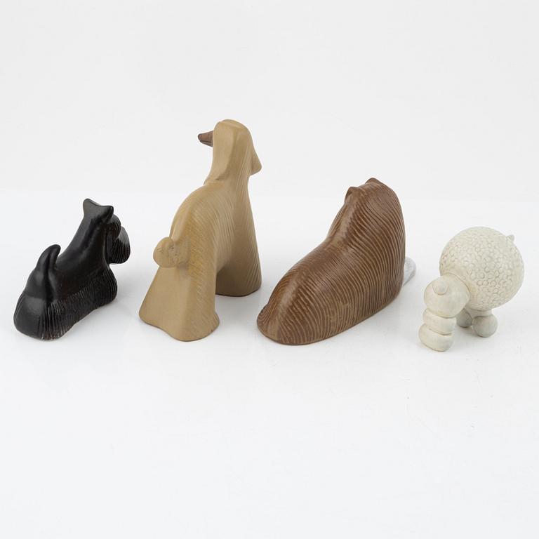 Lisa Larson, parti om tolv figuriner , Gustavsberg.