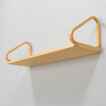 Alvar Aalto, a '112B' shelf, Artek, late 20th century.