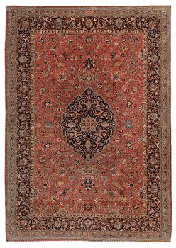 449. A semi-antique Tabriz carpet, Northwest Persia, c. 280 x 196 cm.