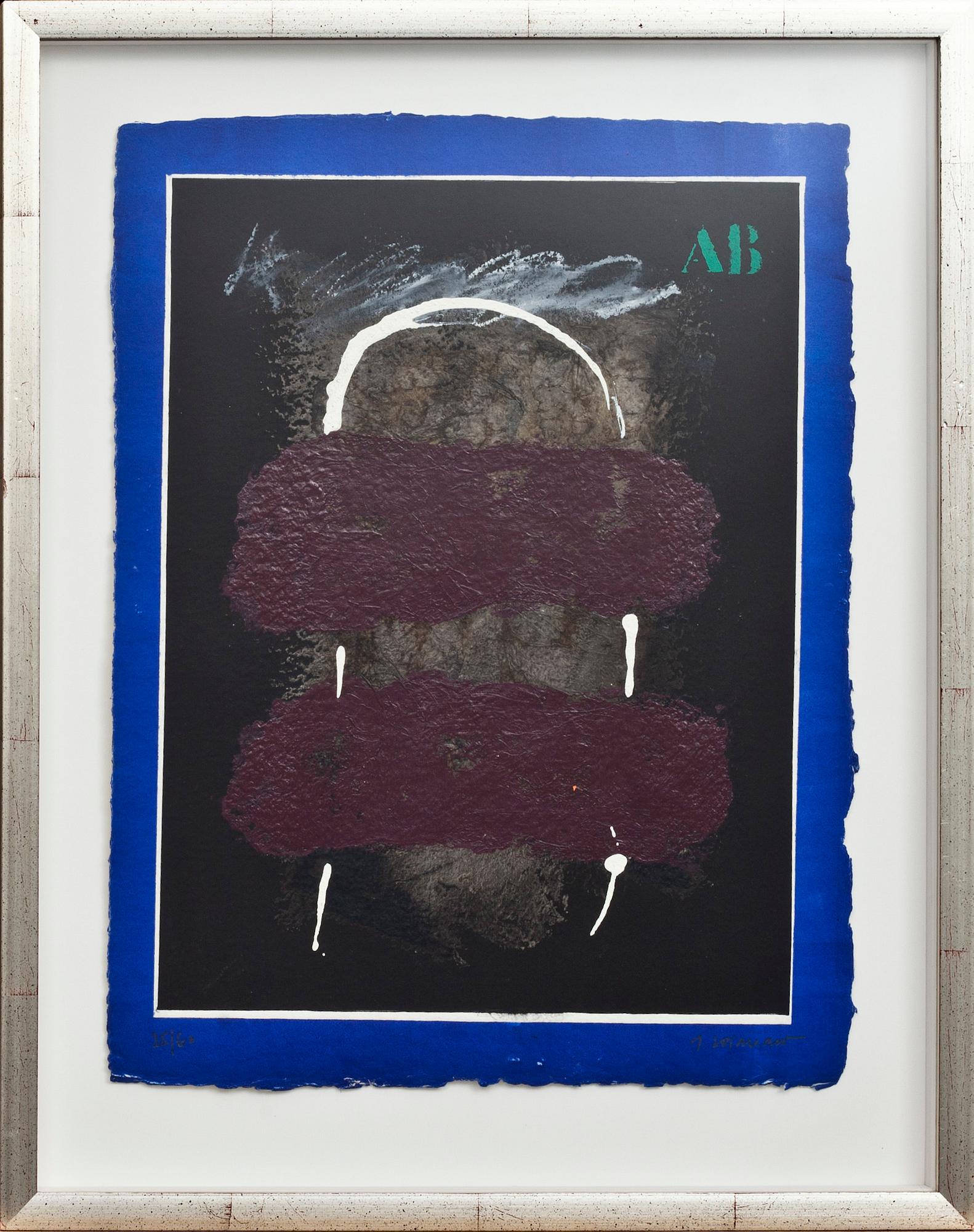 JAMES COIGNARD, carborundumetsning, signerad och numrerad 25/60.