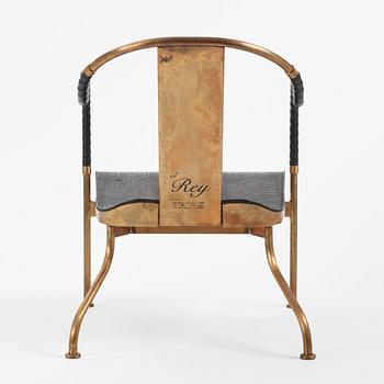 Mats Theselius, an "El Rey" armchair, ed. 275/360, Källemo, Värnamo post 1999.