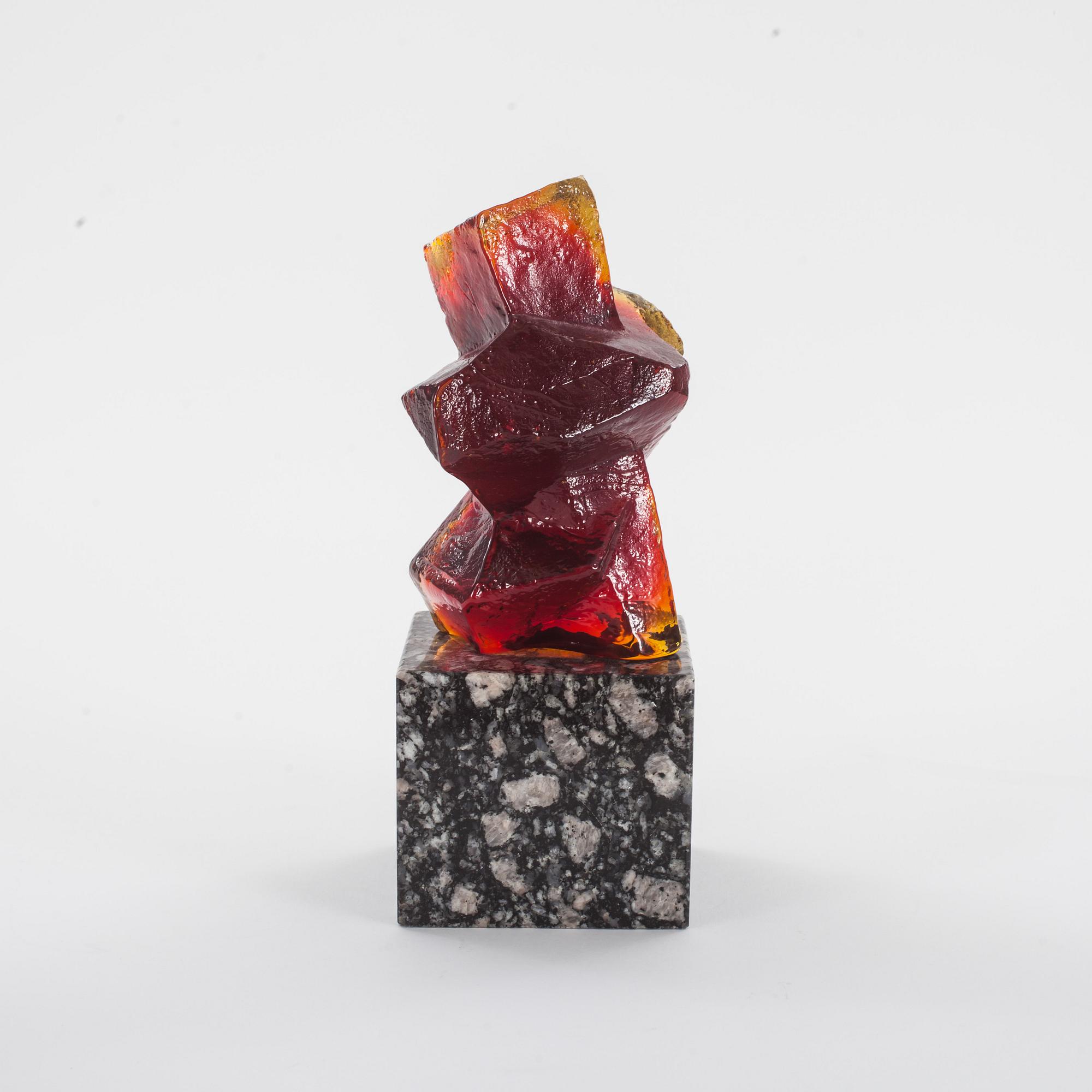 EDVIN ÖHRSTRÖM, skulptur, "Vilja", signerad och numrerad 3/10. Lindshammar, formgiven 1965.