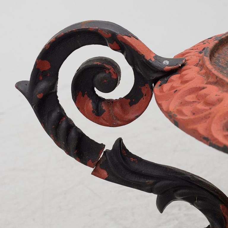 Garden urns, a pair, circa 1900.