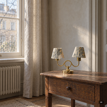 Josef Frank, Table lamp, model 2483, Firma Svenskt Tenn.