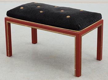 An Axel Einar Hjorth stool 'Åbo', by Nordiska Kompaniet 1929,