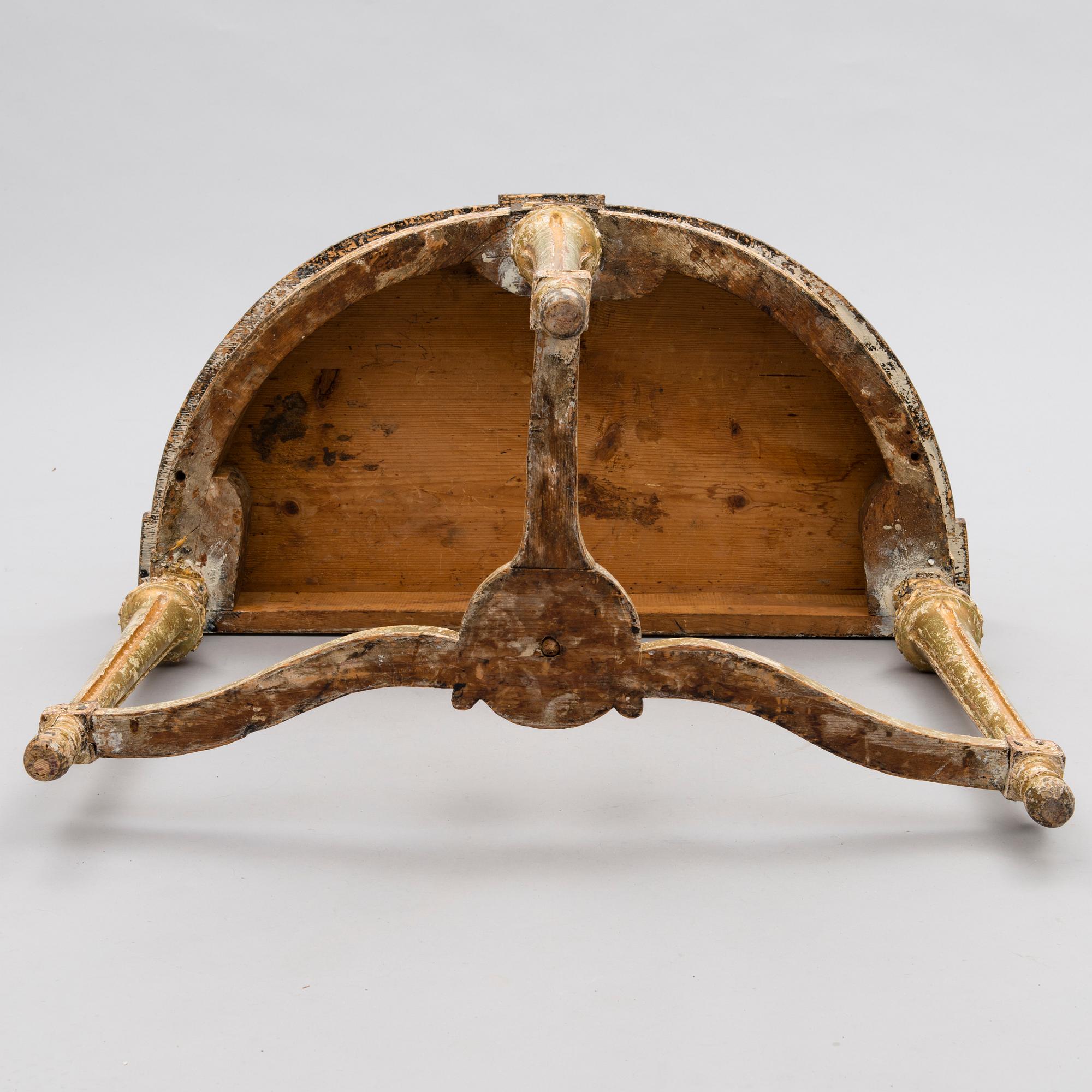 KONSOLBORD, gustavianskt, 1700-talets slut.