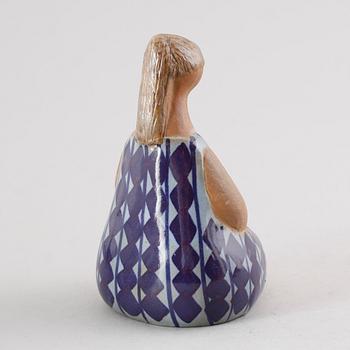 FIGUR, stengods, "Amalia", Lisa Larson, Gustavsberg.