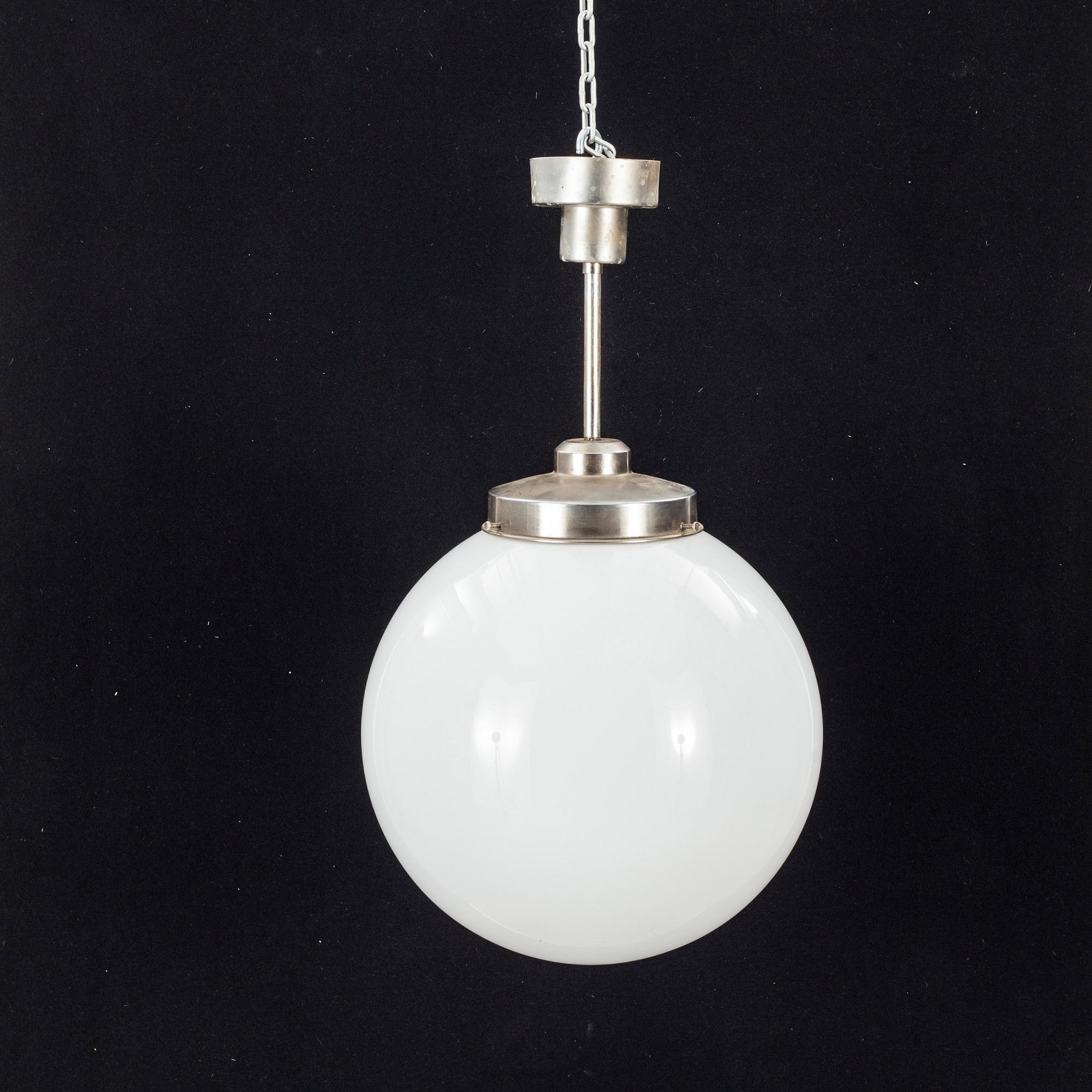 TAKLAMPA, art deco, 1900-talets första hälft. Höjd c:a 53 cm.
