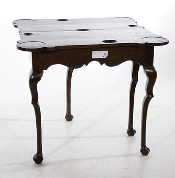 SPELBORD, engelsk rokokostil, 1800-tal.