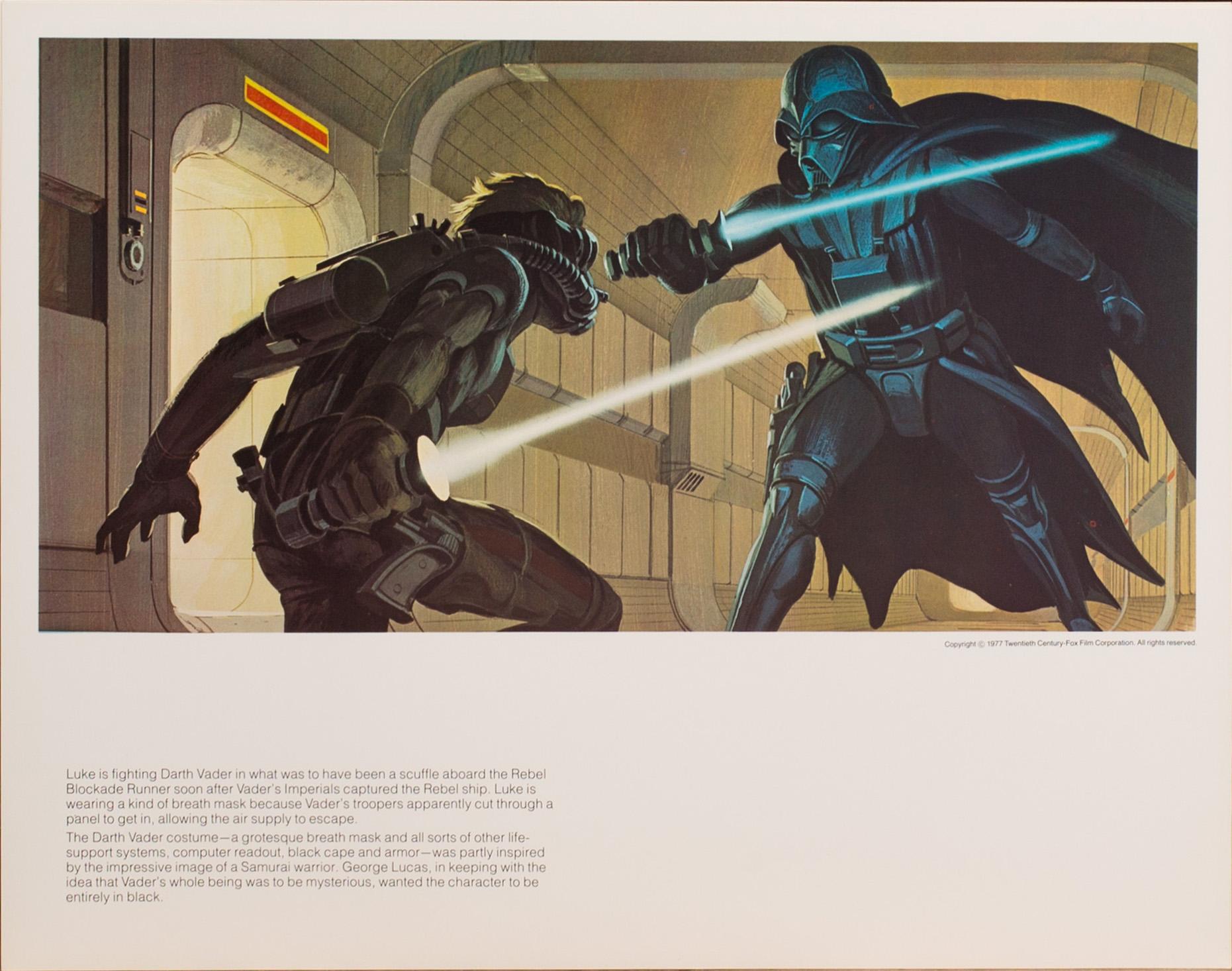 THE STAR WARS PORTFOLIO, 3 portfolios, Ralph McQuarrie, 1970/80's.