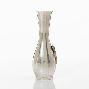 Small vase, sterling silver, 20th century.