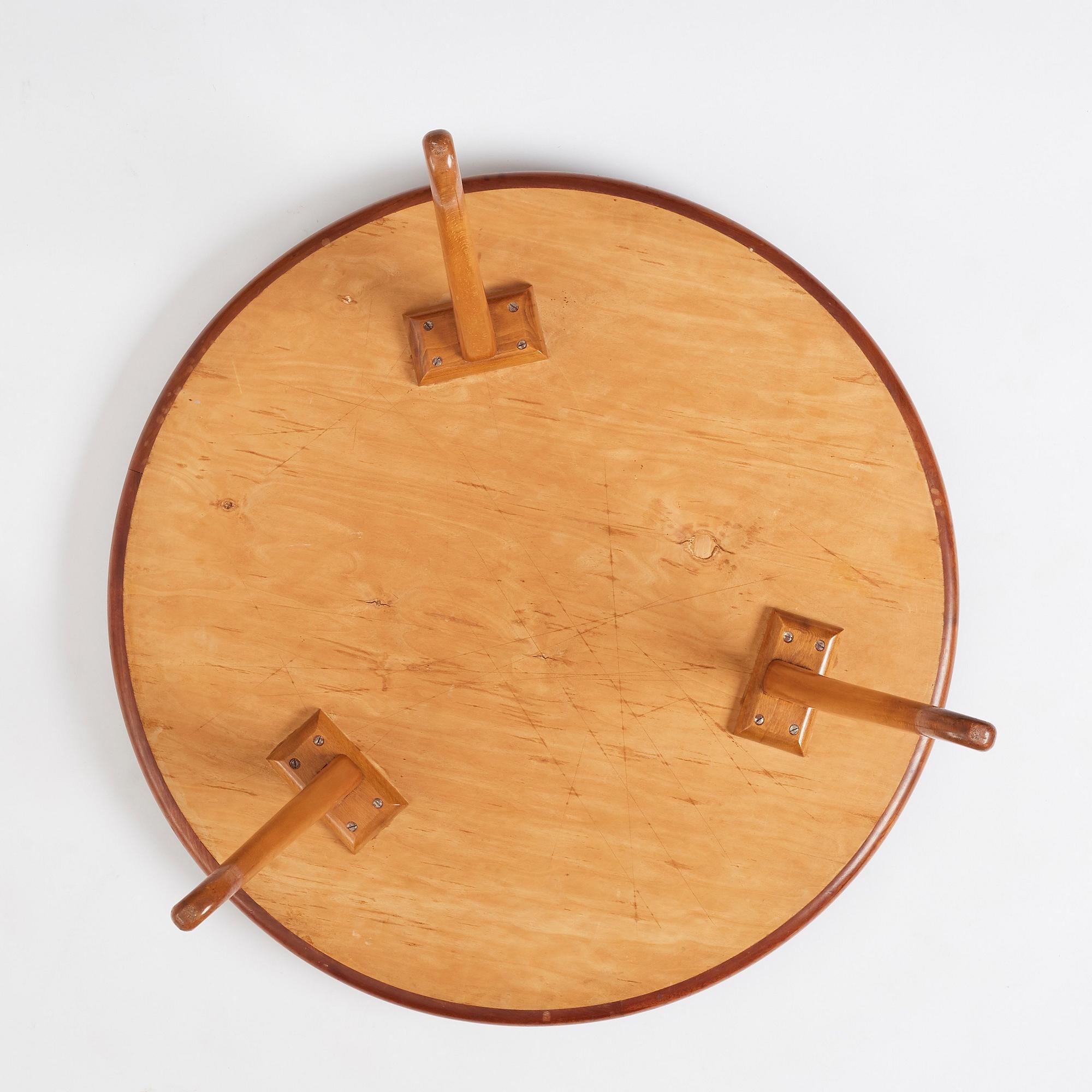 Josef Frank, a coffee table, model "753", Firma Svenskt Tenn, Sweden, 1940s.