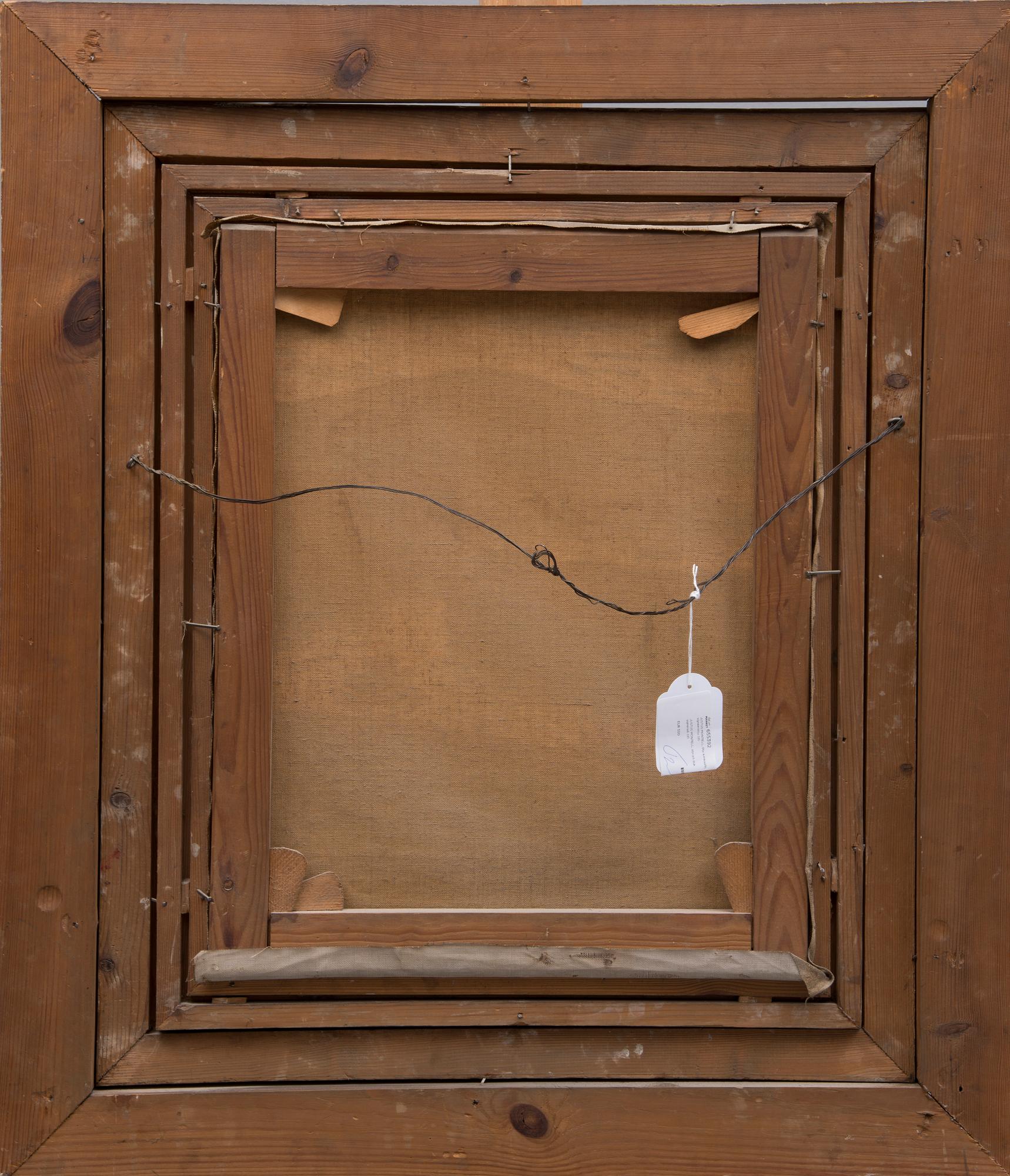 JUSTUS MONTELL, olja på duk signerad.