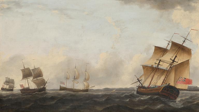 Francis Holman, Ships at the sea.
