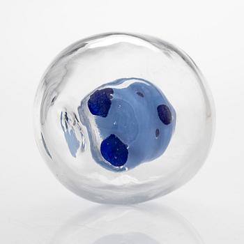 Tiina Nordström, an art glass signed Tiina Nordström, Iittala 1991.