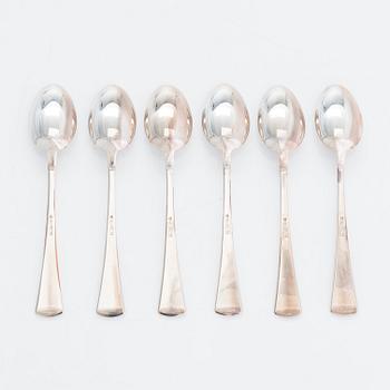 Tillander, Twelve spoons "Käpy" (Spruce cone) 1990-1992. Designed by Vilho Ellenberg 1920s.