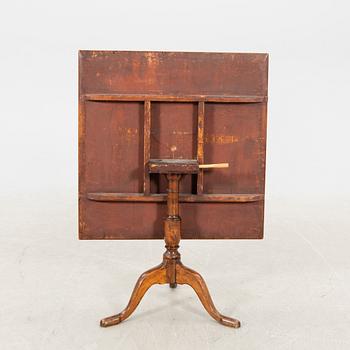 Fällbord, Mälardalen tidigt 1800-tal.