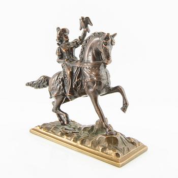 Okänd konstnär 1900-tal, Falkenerare.