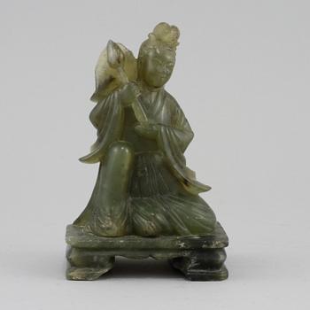 FIGURIN, sten, orientalisk, modern tillverkning.