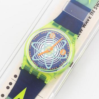 Swatch, Wave Rebel, wristwatch, 34 mm.