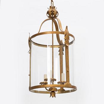 Candle lantern, mid-20th century.