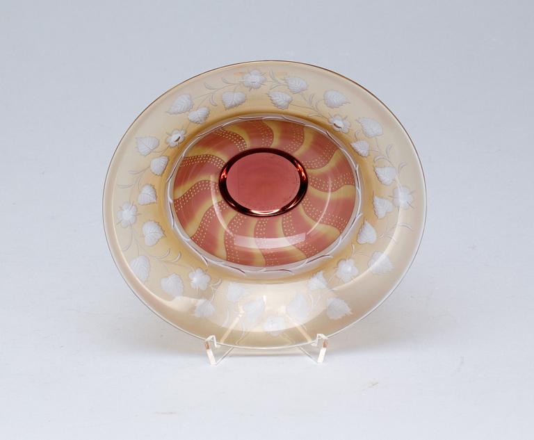 SKÅL, glas, Eva Englund. Orrefors.