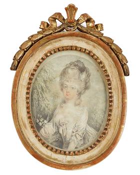 507. An 18/19th Century engraving with frame.
